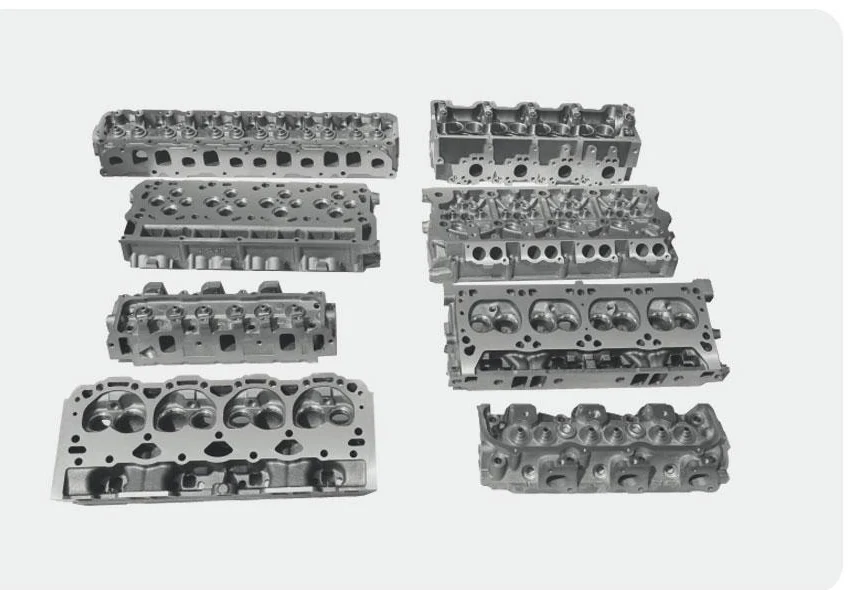 HT250 gray iron cylinder head casting examples