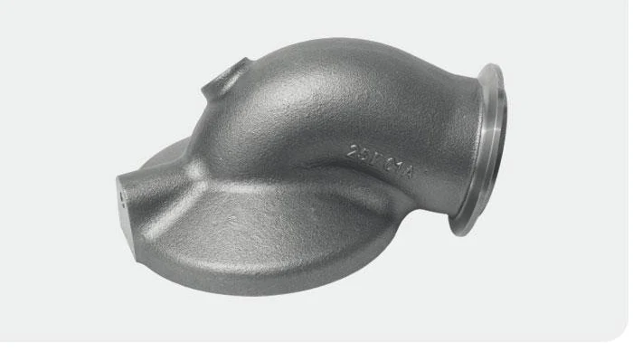 High-silicon molybdenum ductile iron exhaust pipe casting