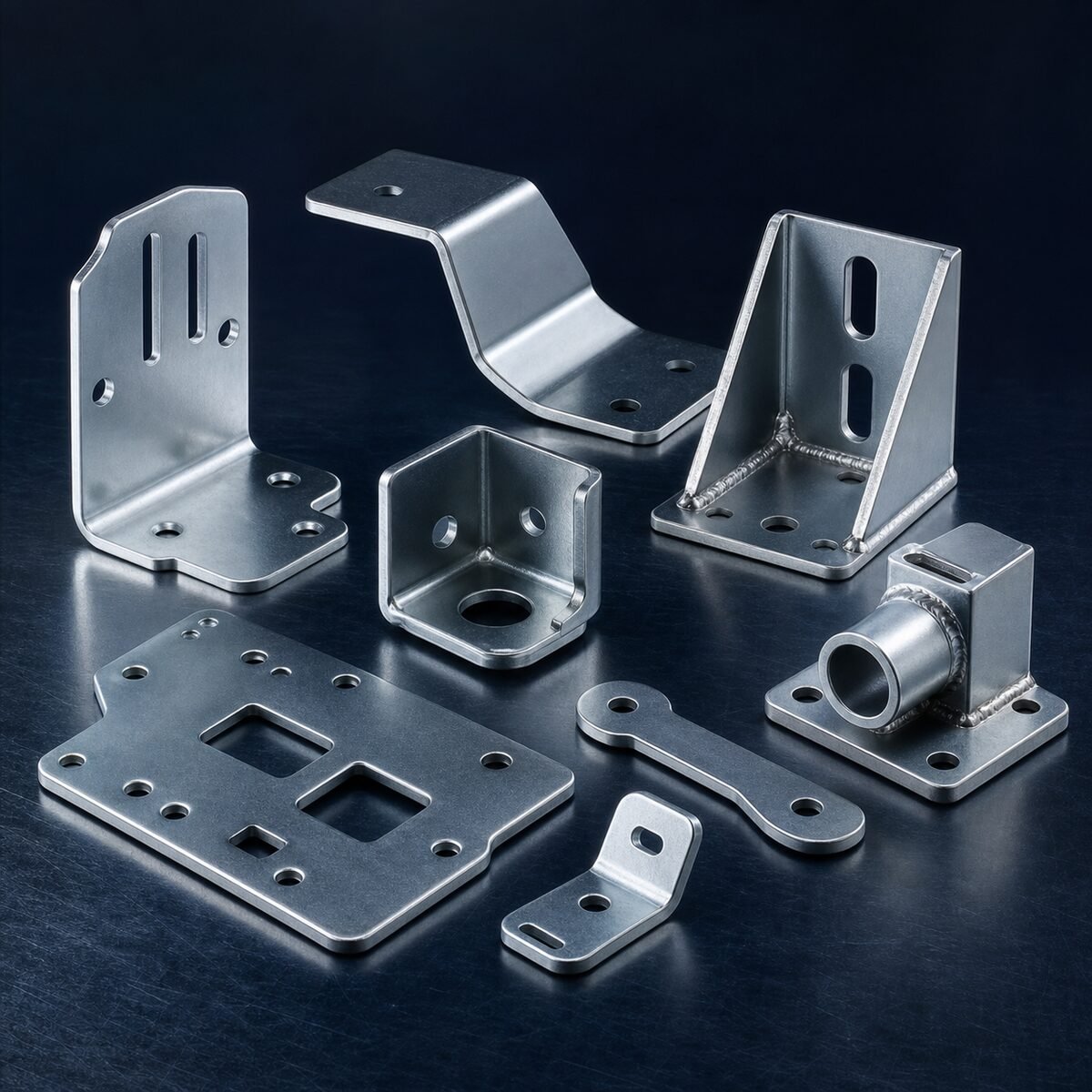 Stamped and fabricated metal parts product family