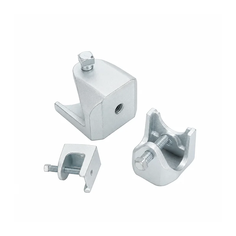 Heavy pattern beam clamp for industrial support systems