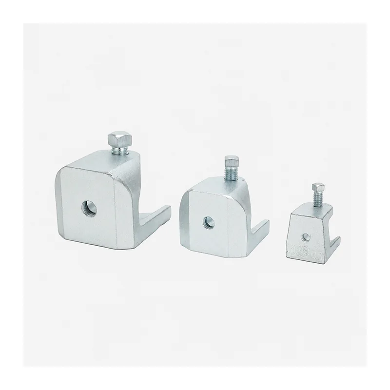 Compact beam clamp body with threaded screw