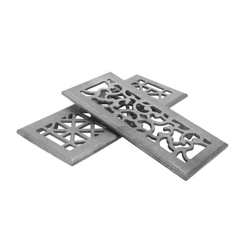 Decorative Scroll Channel Drain Grates product view